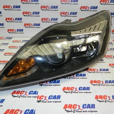 Far stanga cu lupa FORD FOCUS II 2004-2012, vedere frontata