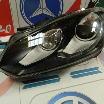 Far stanga cu xenon VOLKSWAGEN GOLF VI 2008-2014, vedere frontata