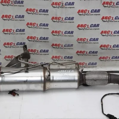 Filtru particule cu catalizator VOLKSWAGEN CRAFTER 30-35 bus 2006-2016 2E0131723A, vedere frontata