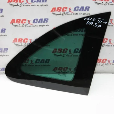 Geam fix caroserie dreapta spate RENAULT CLIO III 2005-2014, vedere frontata