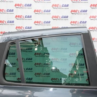 Geam mobil usa dreapta spate RENAULT CLIO III 2005-2014, vedere frontata