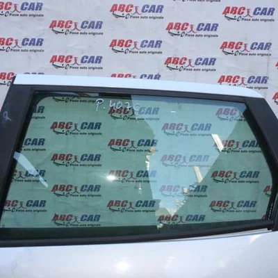 Geam mobil usa stanga spate PEUGEOT 407 SW 2004-2010, vedere frontata