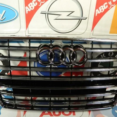 Grila cromata AUDI A8 D4 2009-2019, vedere frontata