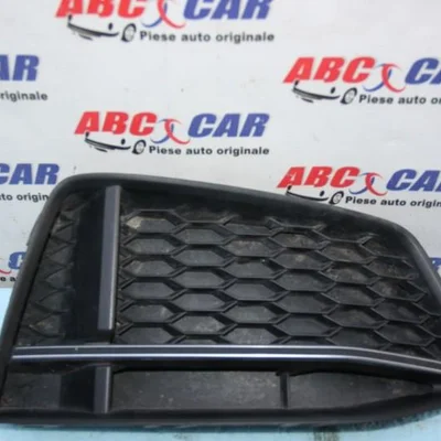 Grila dreapta bara fata AUDI COUPE B3 1988-1996 8S0807682A, vedere frontata