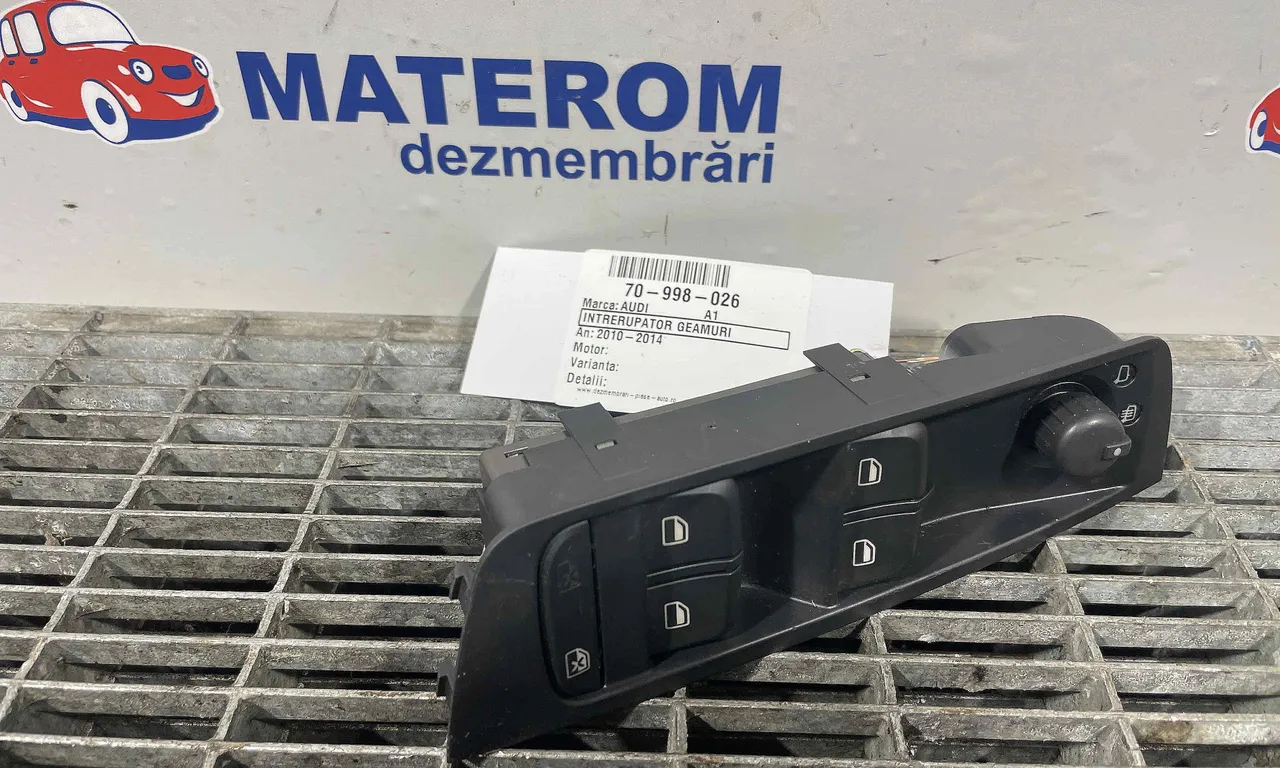 INTRERUPATOR GEAMURI AUDI A1 2010-2019