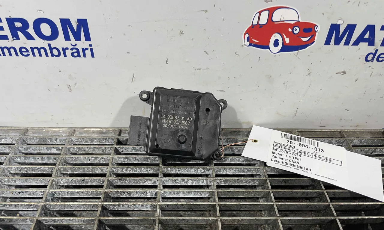 MOTORAS CLAPETA INCALZIRE AUDI A1 2010-2019