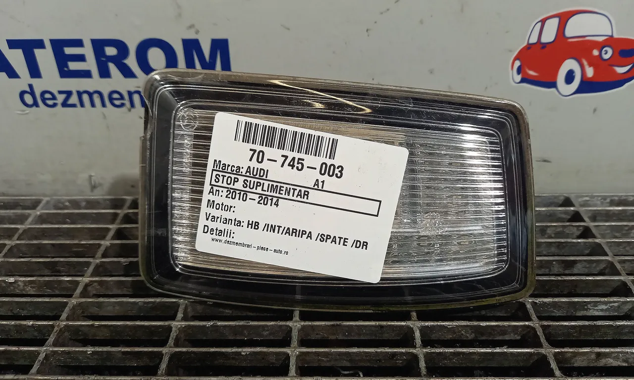 STOP SUPLIMENTAR AUDI A1 2010-2019