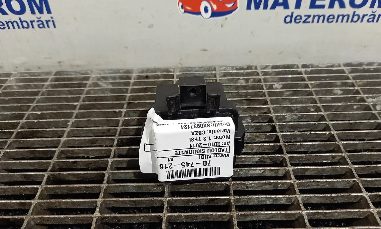 TABLOU SIGURANTE AUDI A1 2010-2019