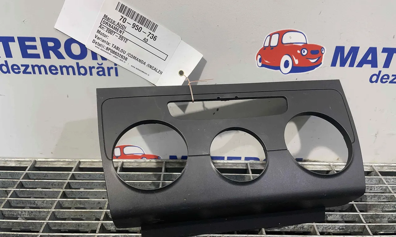 ORNAMENT TABLOU INCALZIRE AUDI A3 2003-2013