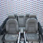 Interior din piele + alcantara gri AUDI A3 2003-2013, vedere frontata