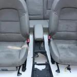Interior din piele + alcantara gri AUDI A3 2003-2013, vedere laterala
