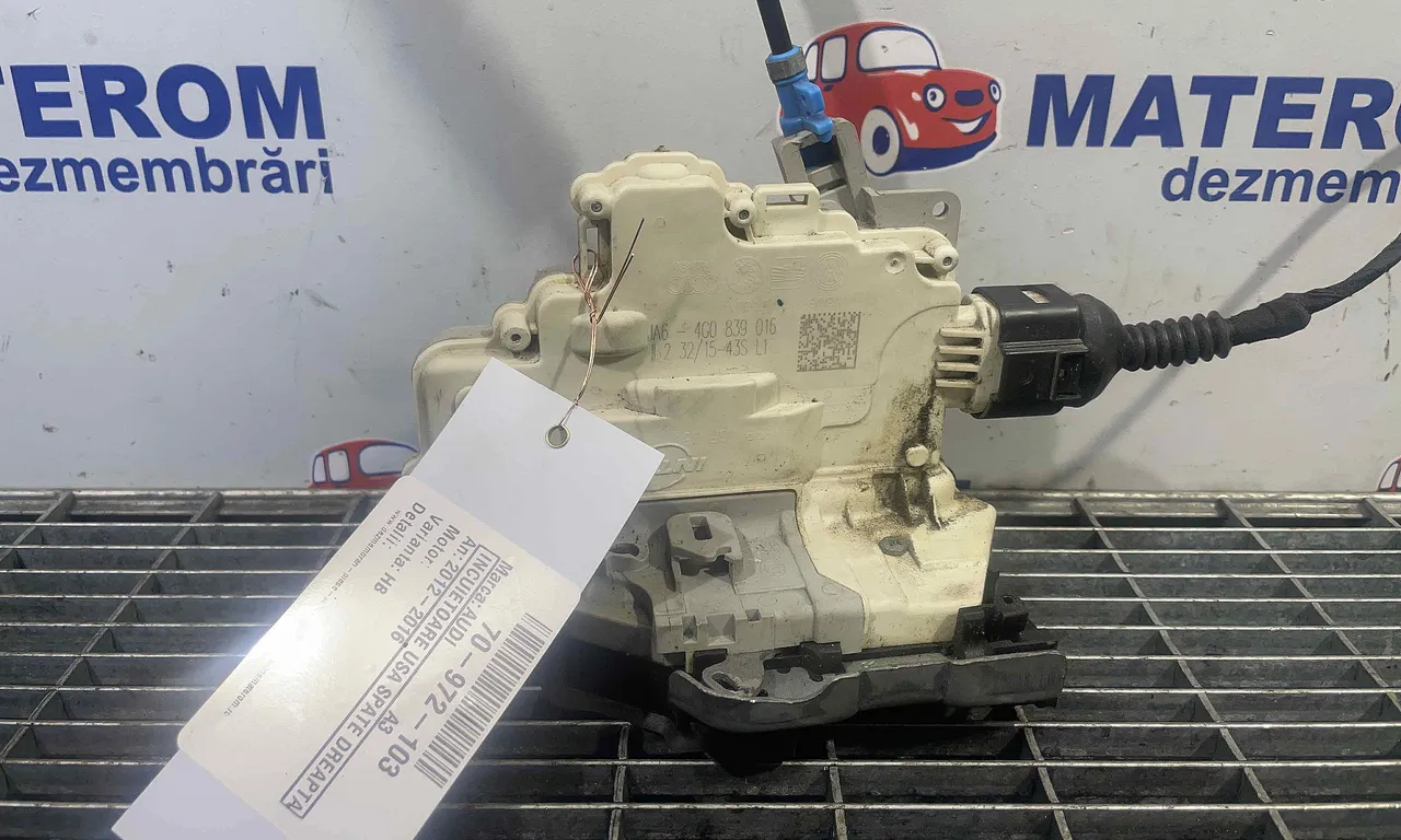 INCUIETOARE USA SPATE DREAPTA AUDI A3 2012-2020