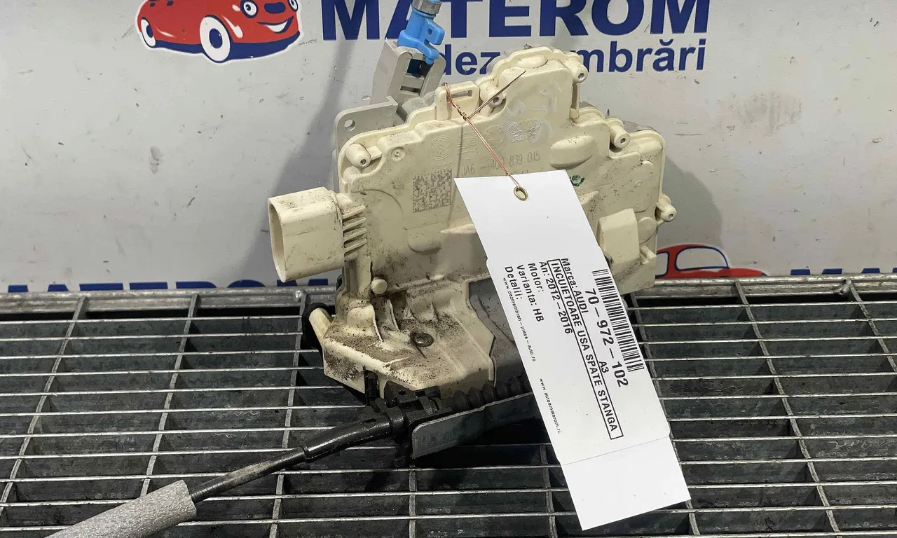 INCUIETOARE USA SPATE STANGA AUDI A3 2012-2020