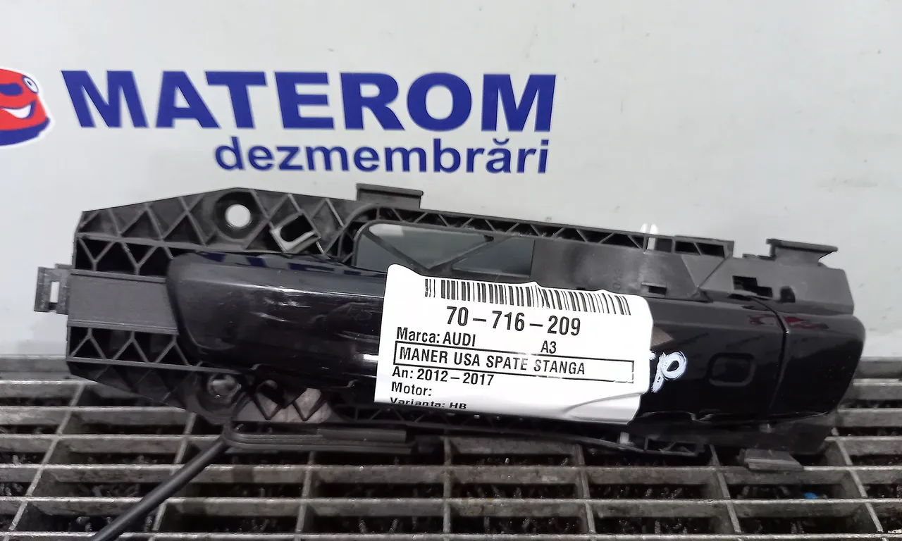 MANER USA SPATE STANGA AUDI A3 2012-2020