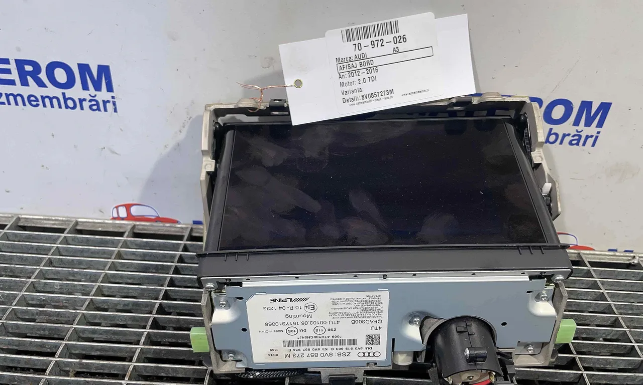 AFISAJ BORD AUDI A3 2012-2020