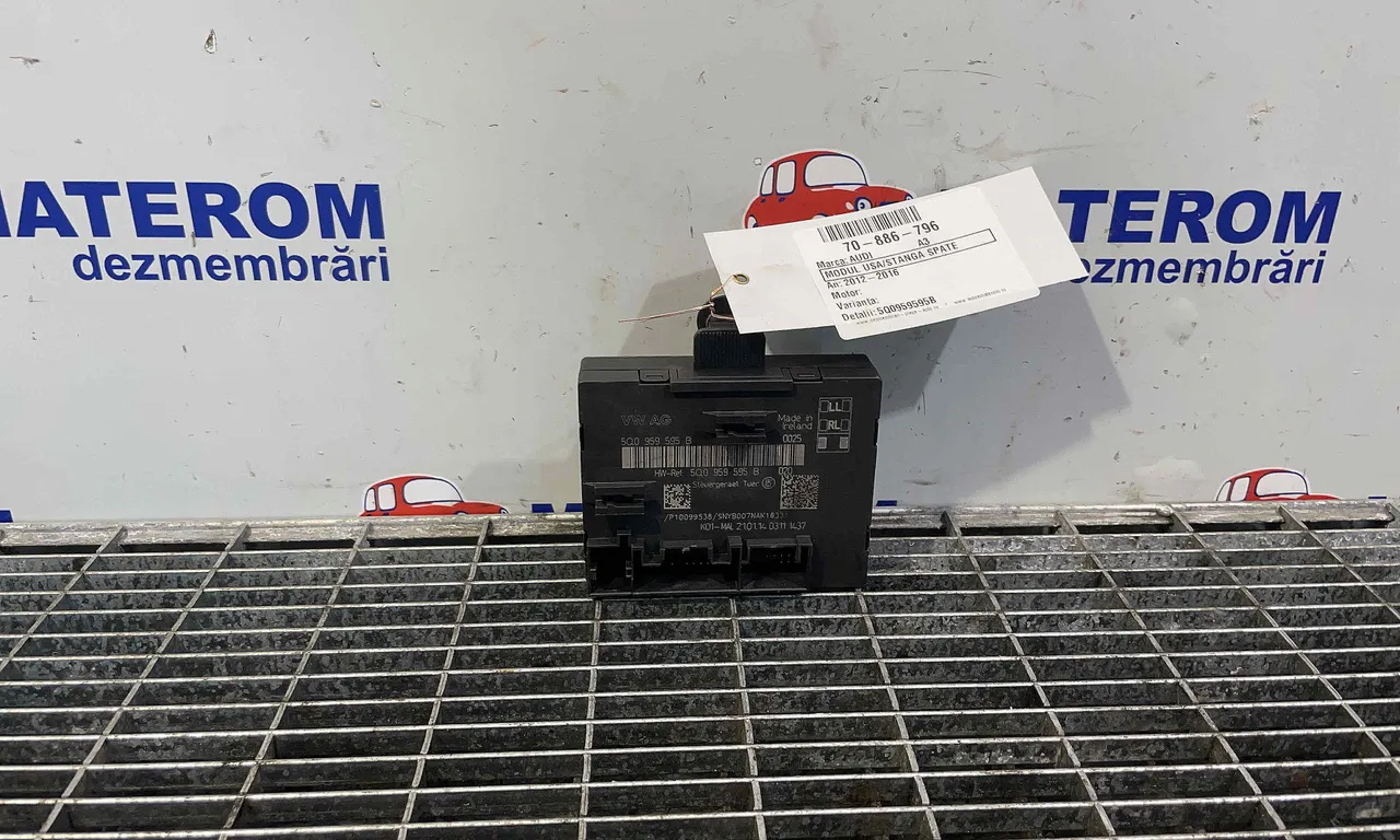 MODUL USA/STANGA SPATE AUDI A3 2012-2020