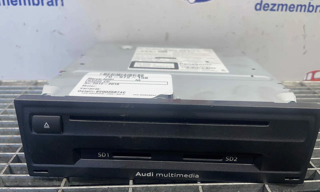 RADIO CD AUDI A3 2012-2020