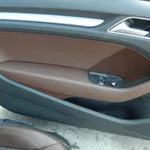 Interior complet material textil cu piele AUDI A3 2012-2020, vedere laterala