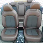Interior complet material textil cu piele AUDI A3 2012-2020, vedere frontata