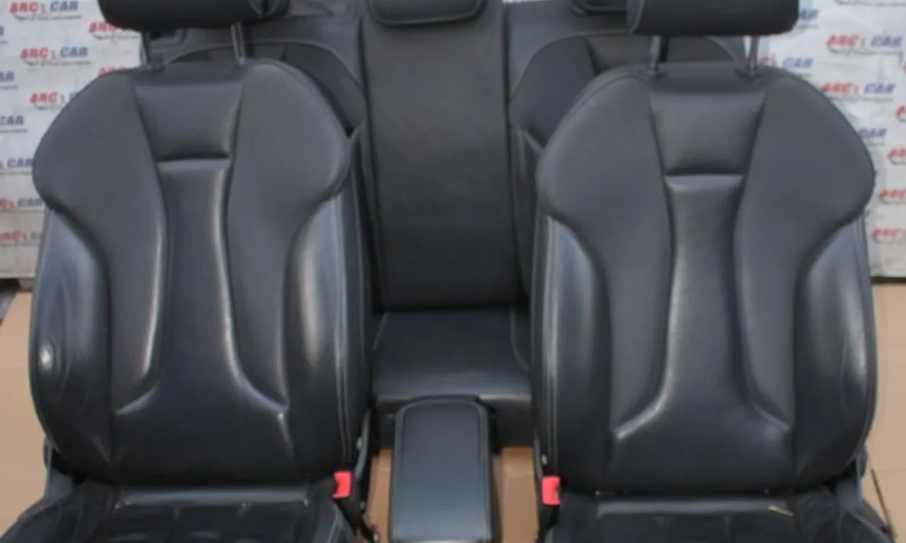 Interior din piele neagra S-line AUDI A3 2012-2020