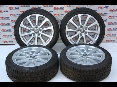 Set jante aliaj R17 AUDI A3 2012-2020 oe 8V0601025DM, vedere frontata