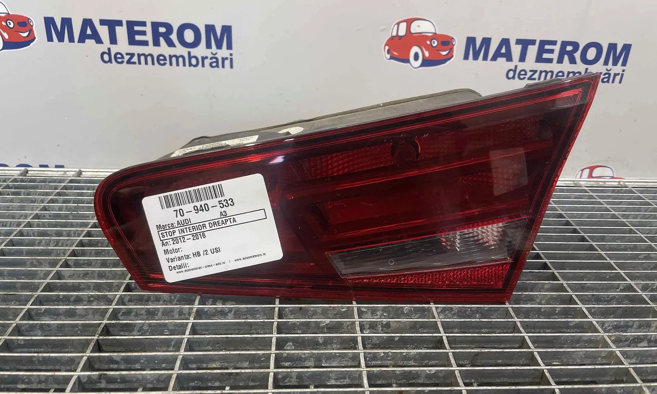 STOP INTERIOR DREAPTA AUDI A3 Sportback 2012-2021