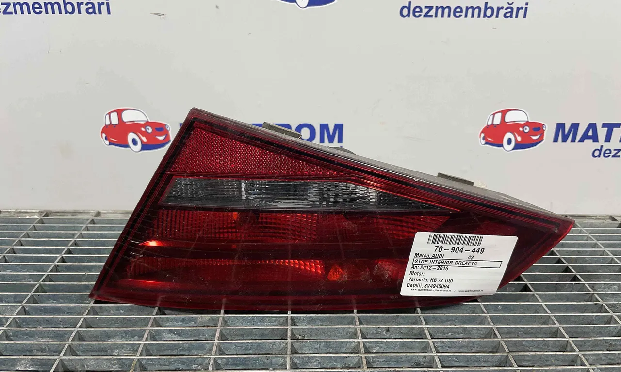 STOP INTERIOR DREAPTA AUDI A3 Sportback 2012-2021