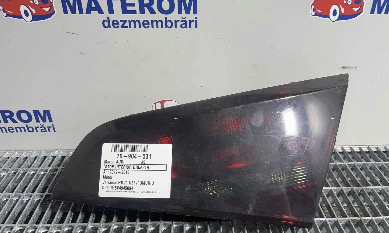 STOP INTERIOR DREAPTA AUDI A3 Sportback 2012-2021