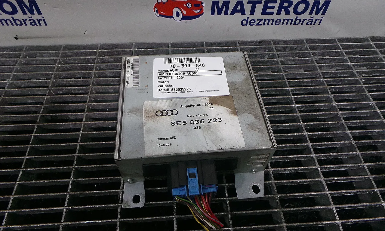 AMPLIFICATOR AUDIO AUDI A4 B6 2000-2005