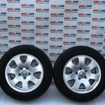 Set jante aliaj R15 AUDI A4 B6 2000-2005 8E0601025, vedere frontata