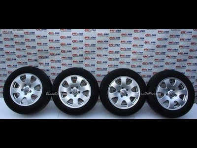 Set jante aliaj R15 AUDI A4 B6 2000-2005 oe 8E0601025, vedere frontata
