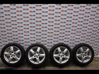Set jante aliaj Rial R16 KUMHO AUDI A4 B6 2000-2005, vedere frontata