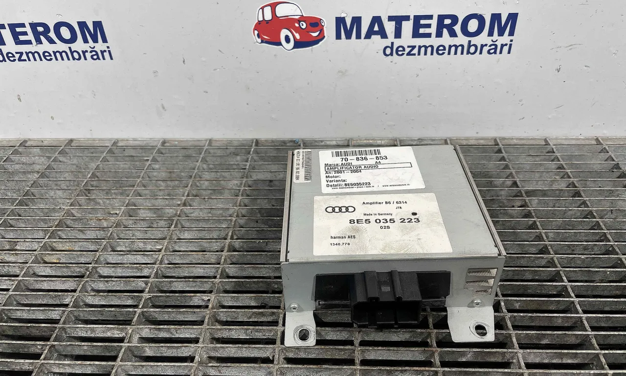 AMPLIFICATOR AUDIO AUDI A4 B6 Avant 2000-2005
