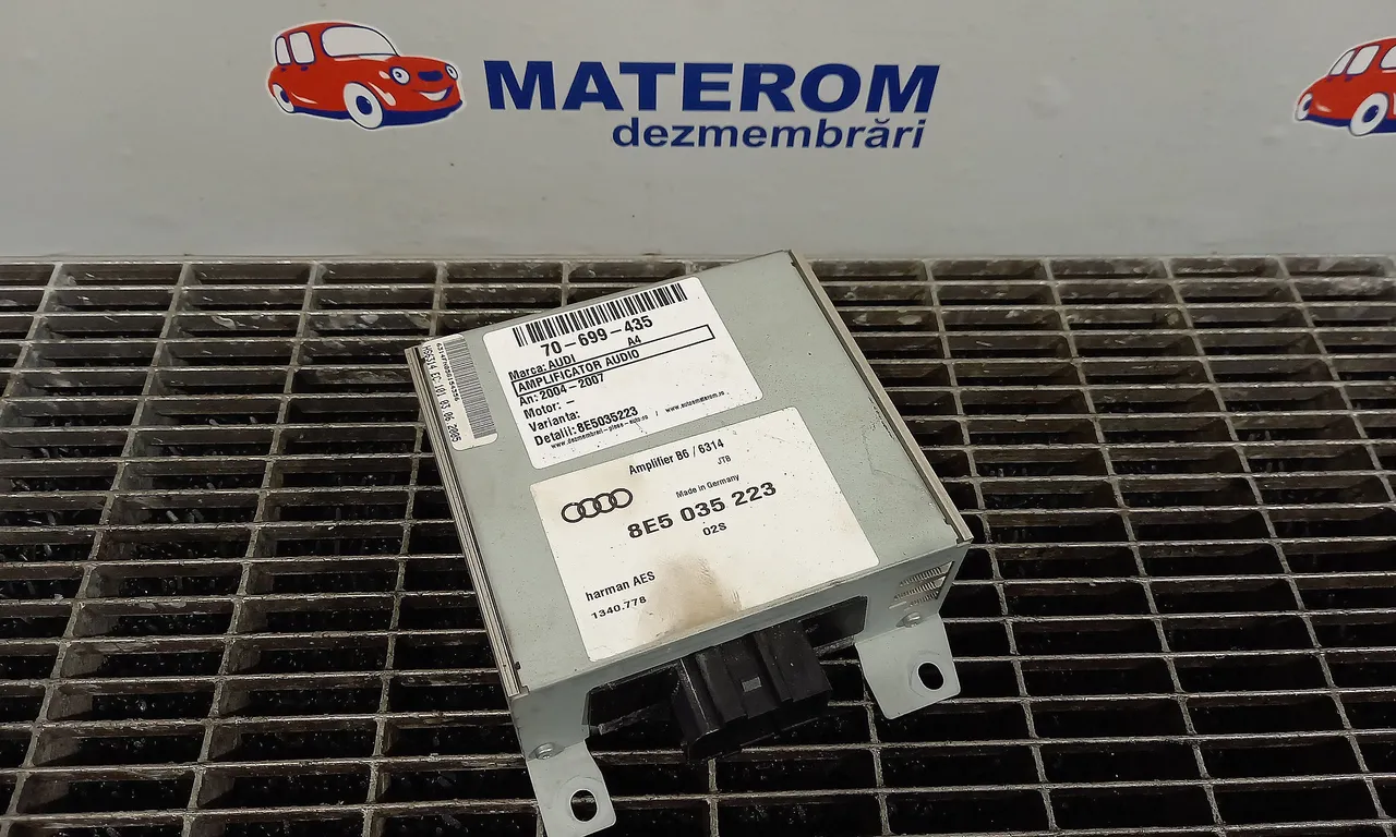 AMPLIFICATOR AUDIO AUDI A4 B7 2004-2009