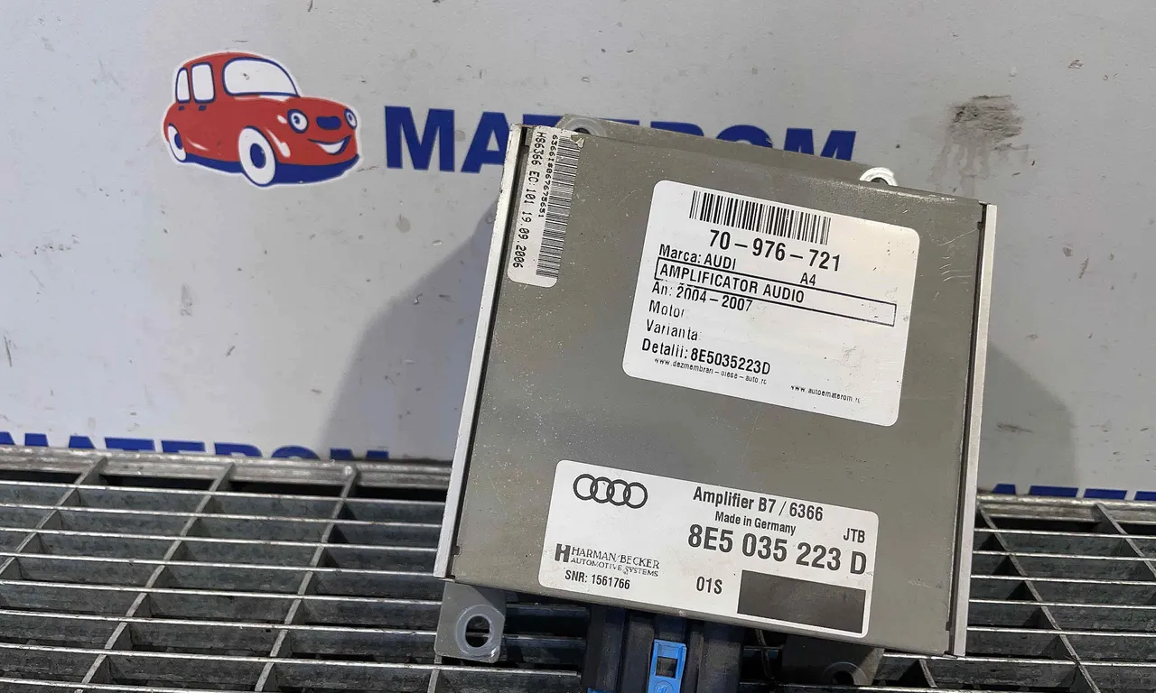 AMPLIFICATOR AUDIO AUDI A4 B7 2004-2009