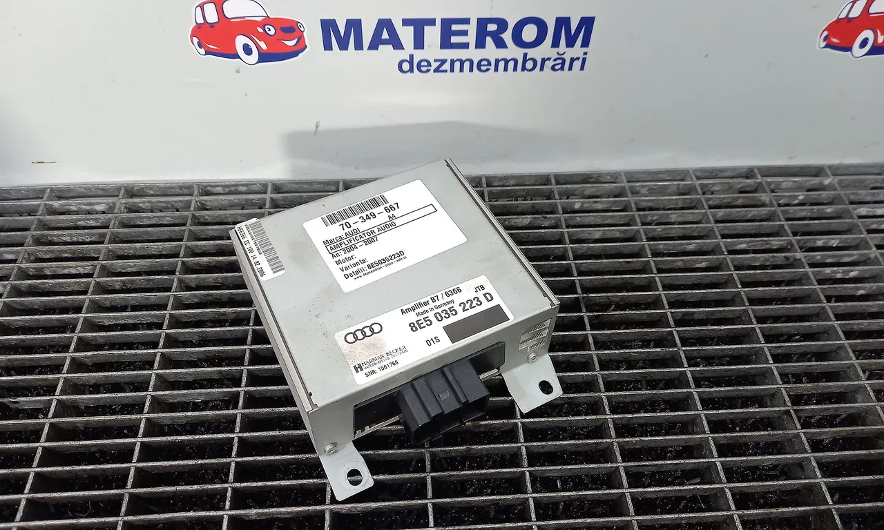 AMPLIFICATOR AUDIO AUDI A4 B7 2004-2009
