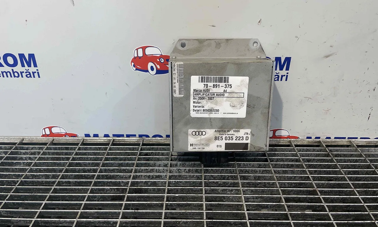 AMPLIFICATOR AUDIO AUDI A4 B7 2004-2009