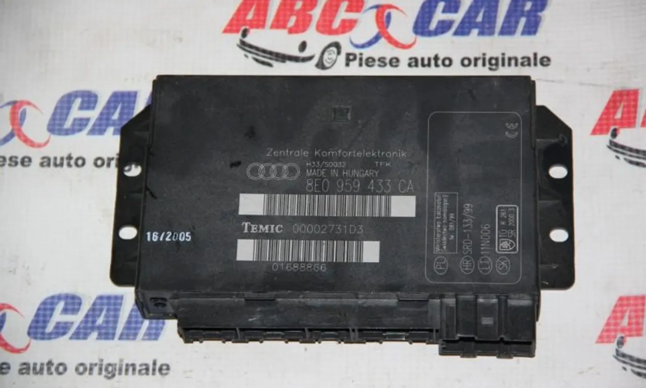 Calculator confort AUDI A4 B7 2004-2009