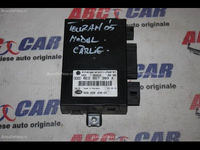 Modul carlig remorcare AUDI A4 B7 2004-2009 oe 8E0907383B, vedere frontata
