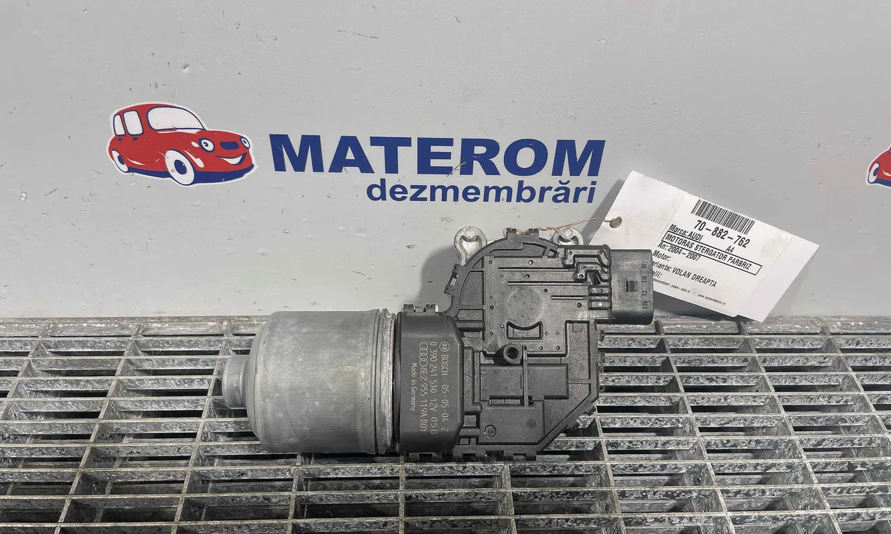MOTORAS STERGATOR PARBRIZ AUDI A4 B7 2004-2009