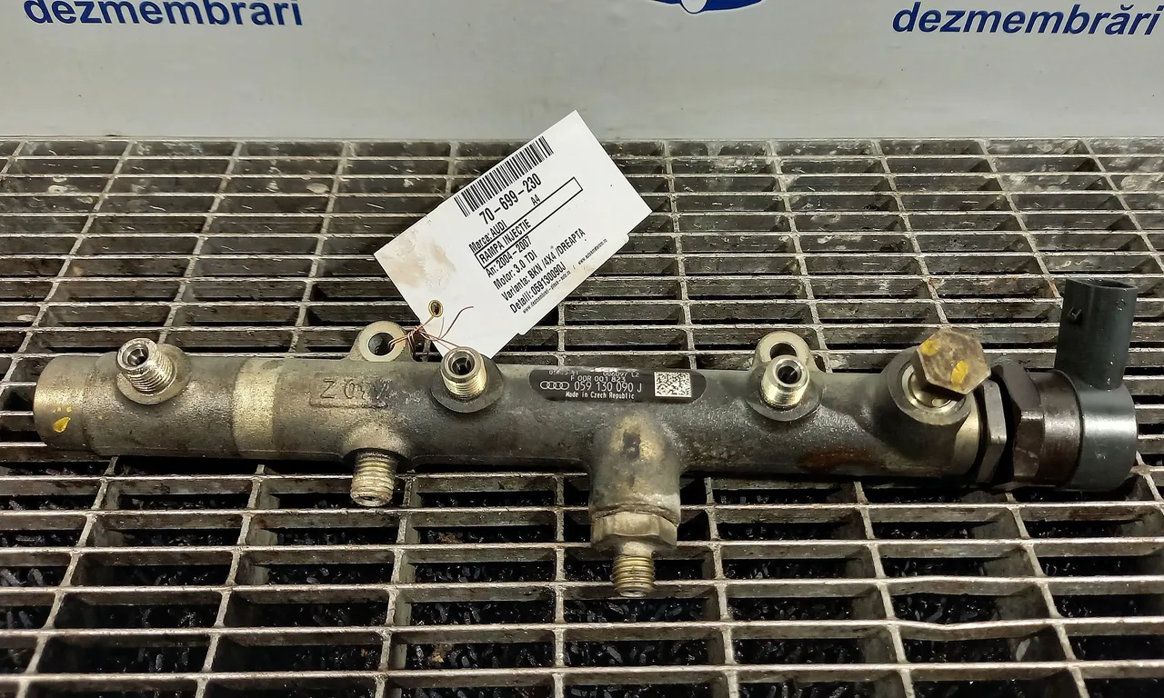 RAMPA INJECTIE AUDI A4 B7 2004-2009