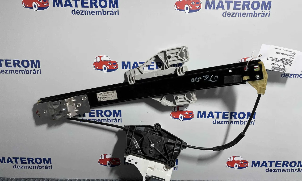 MACARA USA SPATE STANGA AUDI A4 B8 2007-2017