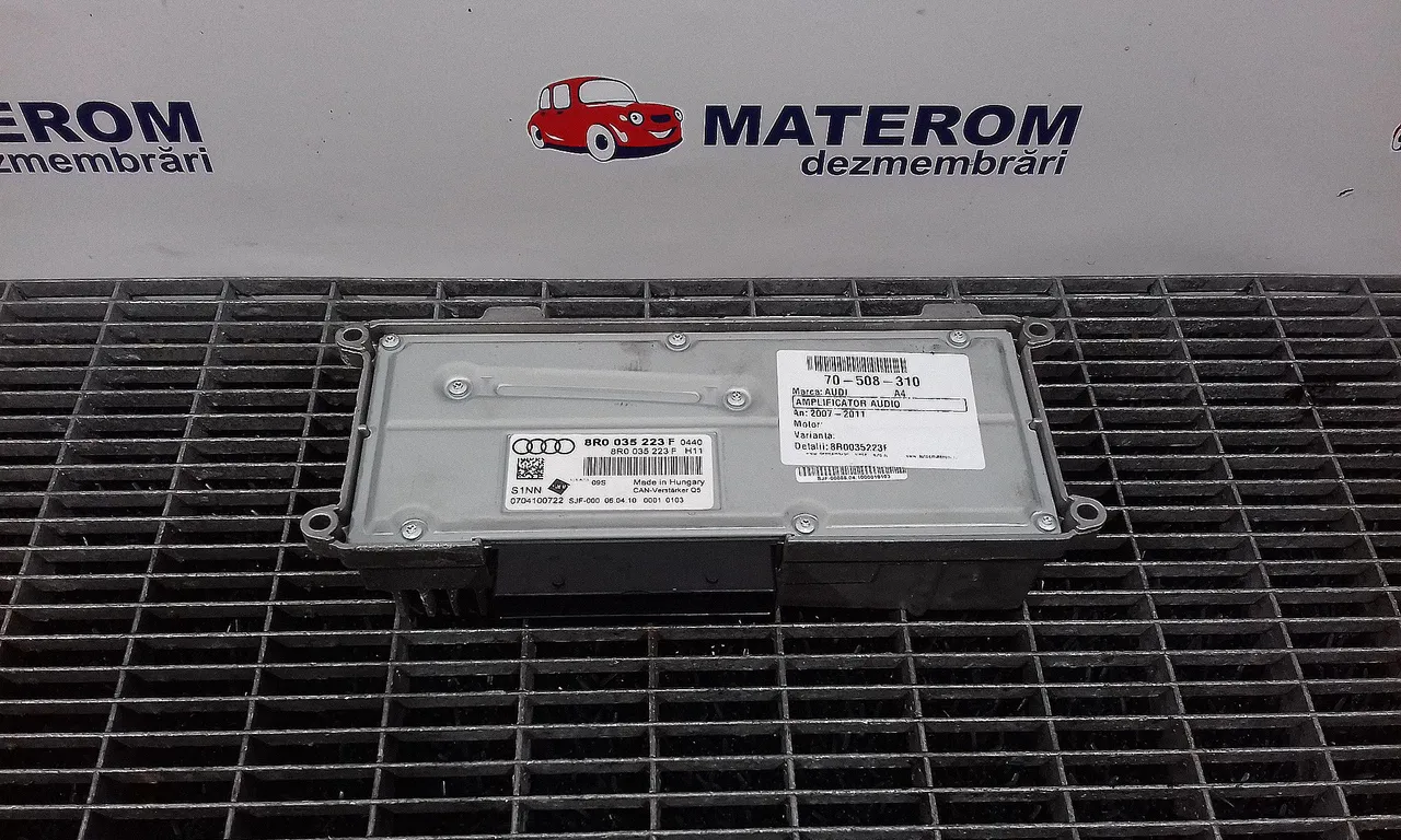 AMPLIFICATOR AUDIO AUDI A4 B8 2007-2017