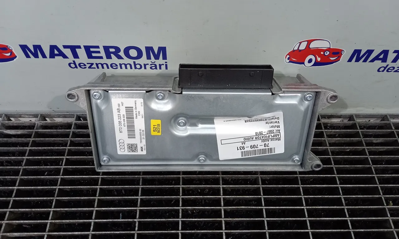 AMPLIFICATOR AUDIO AUDI A4 B8 2007-2017