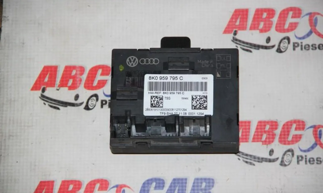 Calculator confort AUDI A4 B8 2007-2017