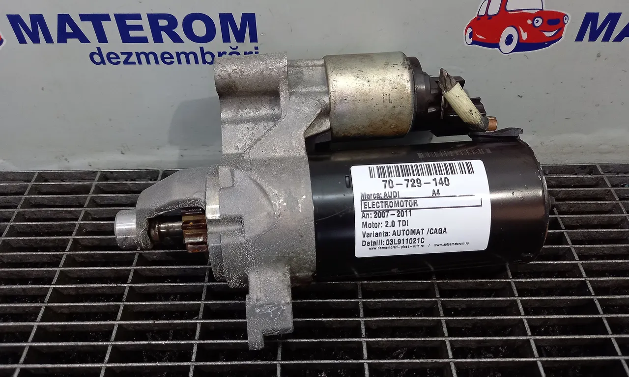 ELECTROMOTOR AUDI A4 B8 2007-2017