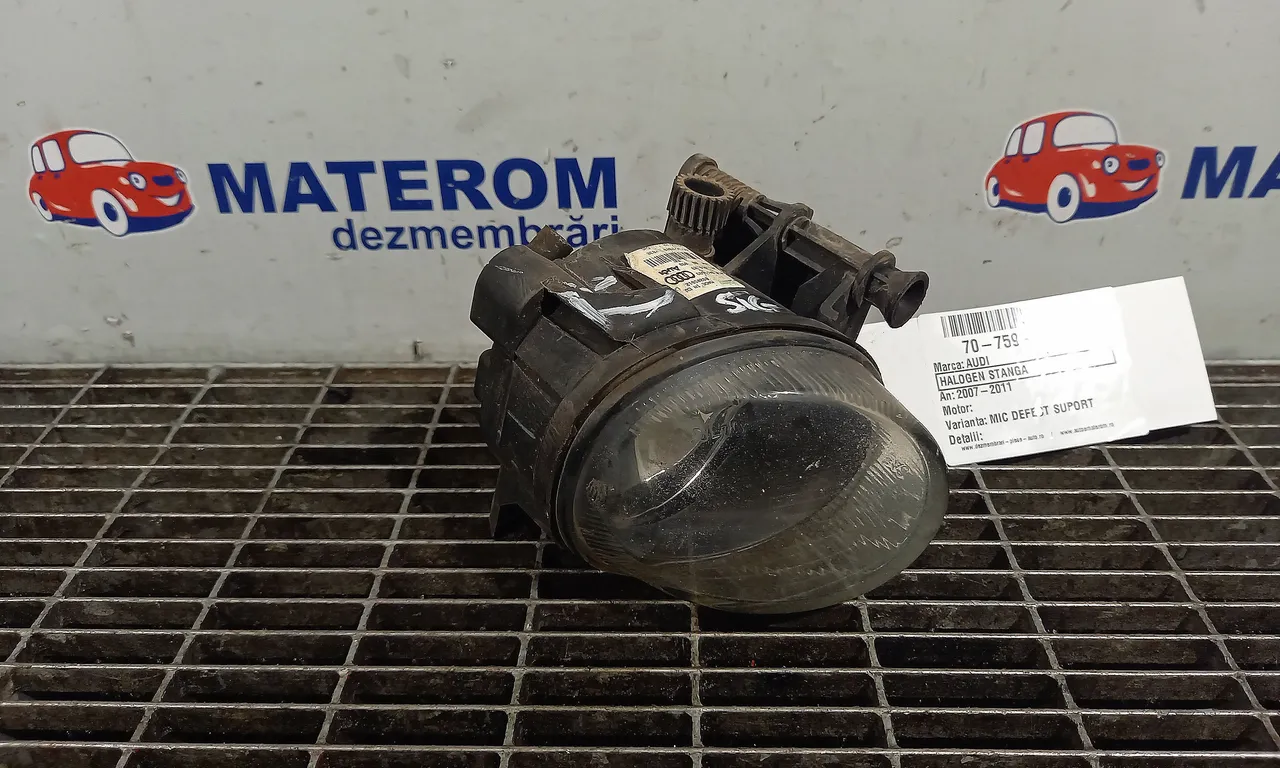 HALOGEN STANGA AUDI A4 B8 2007-2017