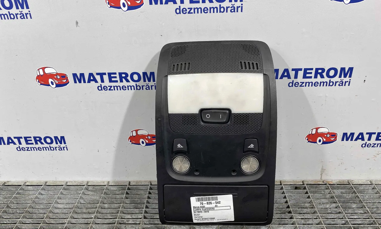 LAMPA PLAFONIERA AUDI A4 B8 2007-2017