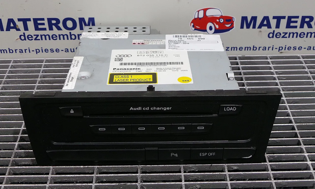 MAGAZIE CD AUDI A4 B8 2007-2017