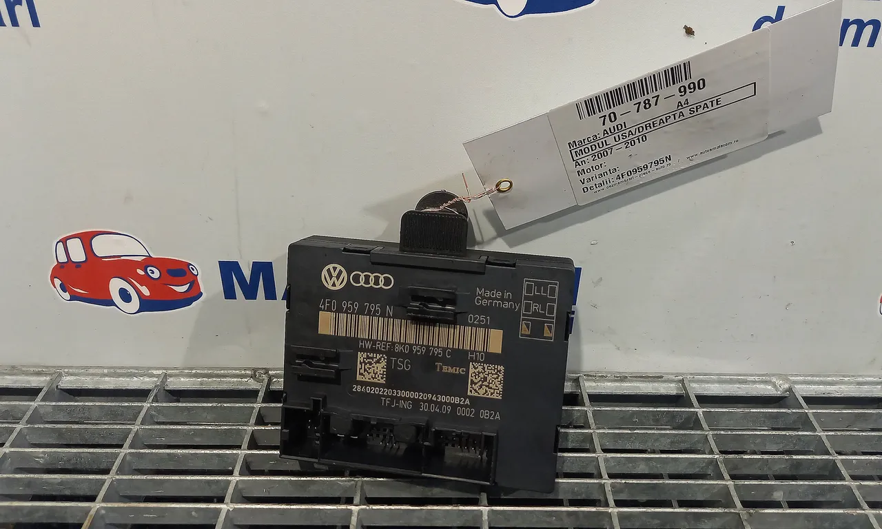 MODUL USA/DREAPTA SPATE AUDI A4 B8 2007-2017